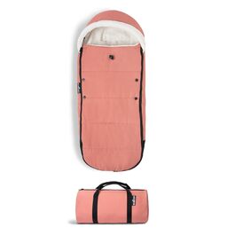 Дитячий зимовий конверт Babyzen YOYO Ginger з шерпою та флісовим капюшоном, зручний мішок для коляски, машинне прання, з сумкою для зберігання