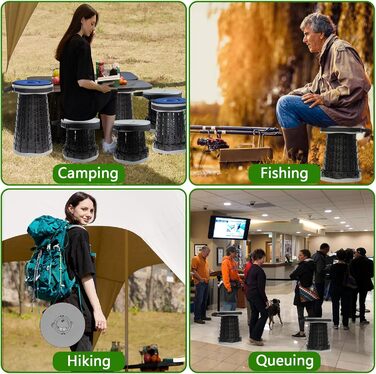 Складний стілець Upgrade XXL з подушкою, сірий. Міцний, для дорослих, вантажопідйомність 1000 фунтів, для кемпінгу, подорожей та активного відпочинку