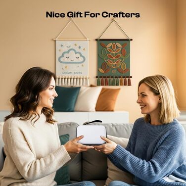 Caydo Лампа для читання з кишенею - 4 режими світла, 5 рівнів яскравості, регульований кут, гнучкий тримач, ідеально для читання в ліжку, рукоділля (біла)