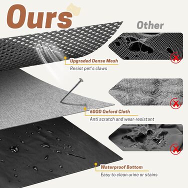 Клітка-манеж для тварин, розкладний загон для кошенят та цуценят, клітка для собак, манеж для цуценят для дому, переносна клітка з сумкою, намет, для відпочинку на природі, кемпінг, розмір L (СІРИЙ, розмір S:)