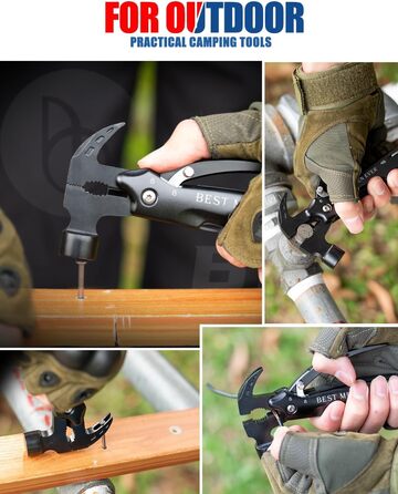 Мультитул BIBURY 12-в-1 для чоловіків: кемпінг, туризм, надзвичайні ситуації