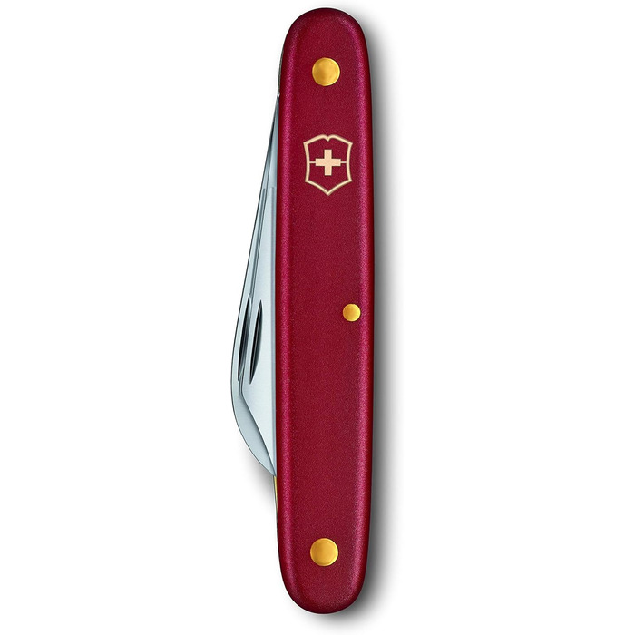 Швейцарський ніж Victorinox Okulier- und Hakenmesser 3 (червоний) - ніж для саду, квітів та землеробства