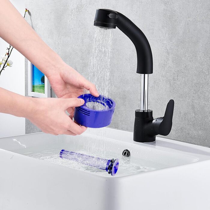 Фільтри для пилососа Dyson 3 шт. Замінники для Dyson V15, SV14, SV17, SV22 Detect Animal Absolute Extra Pro Torque Drive, #970013-02 (V7, V8)