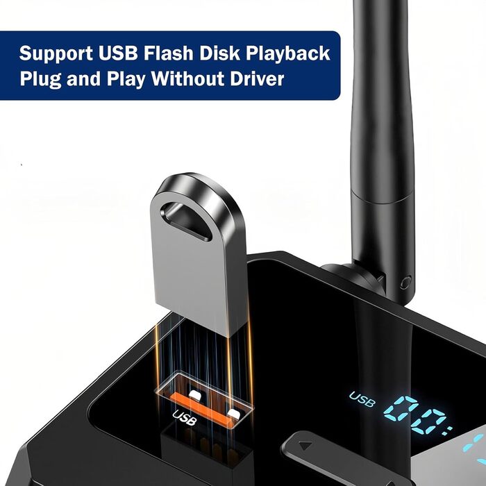 Bluetooth адаптер Cuteefun 5.3 з регулятором гучності, LED дисплеєм та низькою затримкою. Підтримка оптичного, RCA, AUX 3.5mm. Для аудіопристроїв