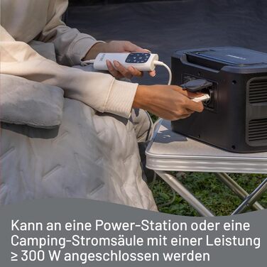 Електрична ковдра Imetec Adapto Tartan Festival, 160x120 см, з м'якої тканини, низьке енергоспоживання, технологія Adapto, безпечна, швидкий нагрів, 6 температур, пральна, сірий мікроплюш, для кемпінгу