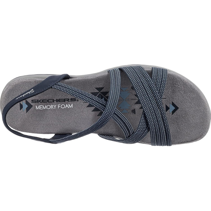 Сандалі жіночі Skechers (42 EU, темно-сині) - оригінальні та зручні