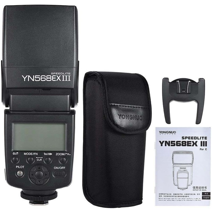 Спалах Yongnuo YN568EX III: Бездротовий Master/Slave TTL для Canon DSLR