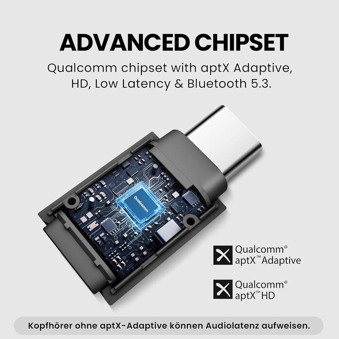 Bluetooth-адаптер Avantree C81-Gaming для PS5 з підтримкою aptX Adaptive, USB-C
