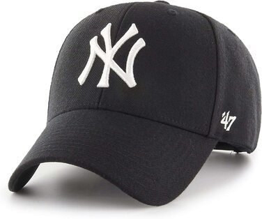 Кепка бейсболка New York Yankees MVP MLB, чорна, регульована