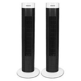 Вентилятор вежовий Aigostar Leise Turmventilator 76 см з осциляцією та таймером - 2 шт.