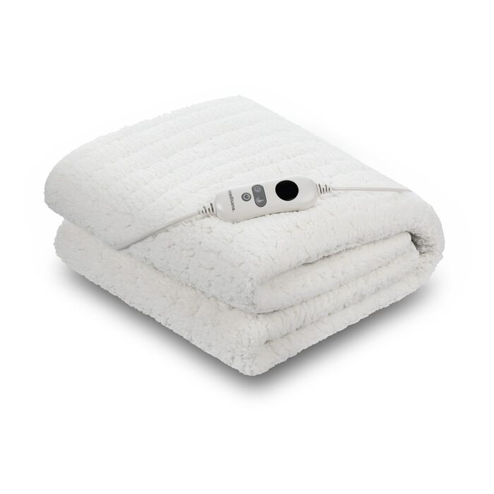 Електрична підігріваюча ковдра Medisana 150x80 см з 3 рівнями нагріву, системою безпеки та автовимкненням
