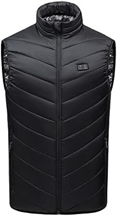 Обогревна куртка з Powerbank, легка та перезаряджувана, для чоловіків та жінок (XL)