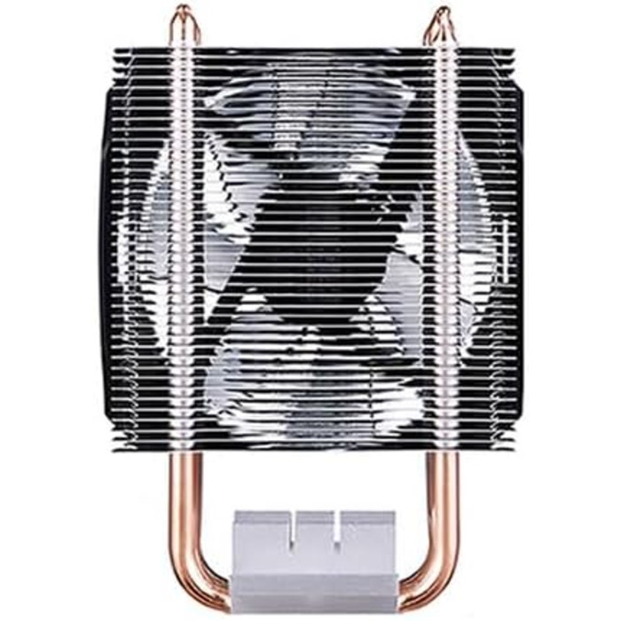 Кулер для CPU Cooler Master H412R з 4 тепловими трубками (180 Вт), 92 мм вентилятор (PWM), сумісний з AMD та Intel