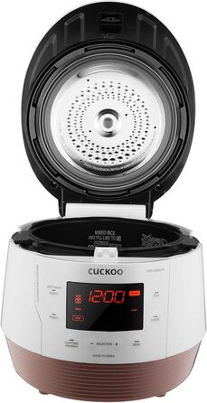 Мультиварка CUCKOO CMC-QSB501S iCook Q5 Premium з антипригарним покриттям, 4.75 л, 8-в-1, з голосовим керуванням та 3D нагріванням
