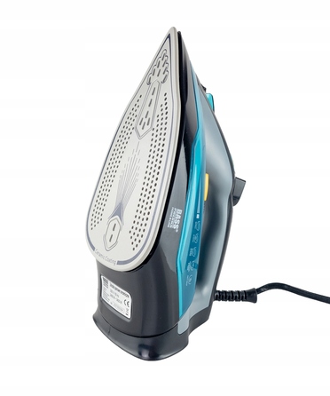 Парова праска Strażak 3400W з керамічною підошвою, 9в1, anti CALC drop