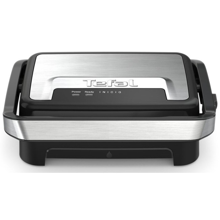 Електричний контактний гриль Tefal GC270D10, сріблястий/сірий, 1000 Вт