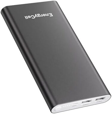Power Bank Pilot 4GS 12000mAh Чорний: портативний зарядний пристрій для iPhone, Samsung, Huawei та інших пристроїв