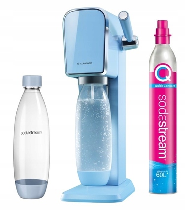 Сифонізатор для води SodaStream Art, синій, 1 пляшка у комплекті