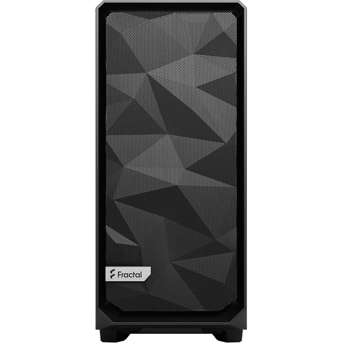 Корпус для комп'ютера Fractal Design Meshify 2 Compact Black ATX Mid Tower (Black TG Light Tint), високий повітряний потік