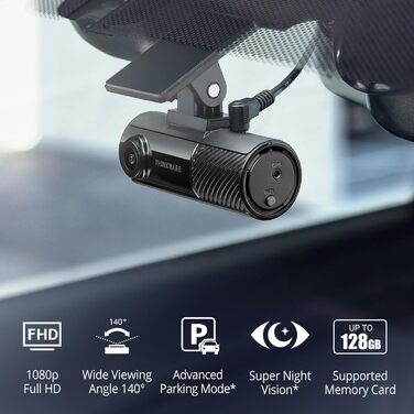 Відеореєстратор Thinkware F70 Pro 1080P з Wi-Fi, G-сенсором, нічним баченням та паркувальним режимом (32GB)