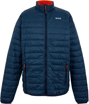 Чоловіча жилетка Regatta Hillpack II - тепла та зручна (XXL, Moonlight Denim/Tangerine Tango)