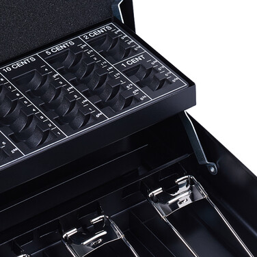 Relaxdays Combination Lock Cash Box - Euro