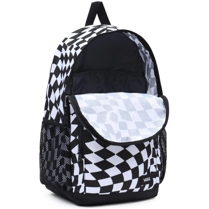 Рюкзак Vans Unisex Alumni Pack 5, білий у клітинку, з принтом
