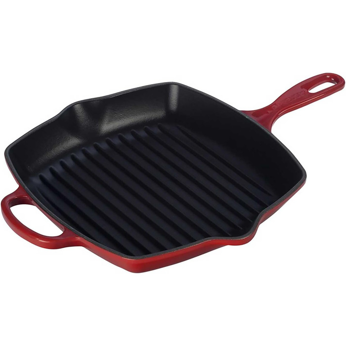 Grillpfanne Le Creuset Signature Чавунна Квадратна 26 см Індукція Вишнево-червона 20183260600422