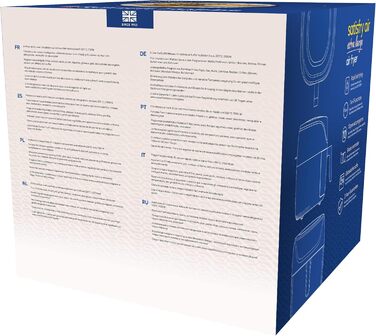 Фритюрниця Russell Hobbs SatisFry XXL 8л Rapid AirFryer: 7 функцій, 10 програм, без олії, гриль, випічка, смаження