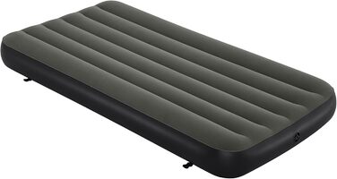 Надувний матрац Bestway TriTech Connect and Rest 3-в-1 | Міцний матеріал | Регульовані пряжки | 2 матраци в комплекті | Сірий колір | 188 x 99 x 25 см