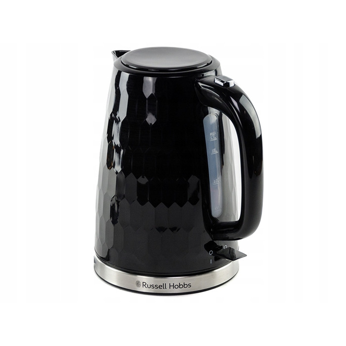 Електричний чайник Russell Hobbs Honeycomb, 2400 Вт, 1,7 л, чорний