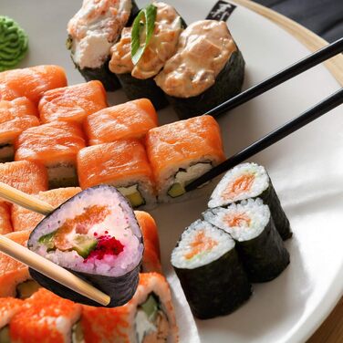 Набір для приготування суші: 8 форм + інструменти для дому, DIY