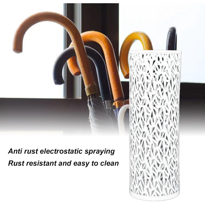 Металевий підставка для парасольки Topiky, кругла, 15x10,5 см - органайзер для збору води