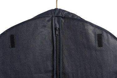 Tuva Tuva Inc. Breathable Faux Fur Coat & Suit/Dress Garment Bag, 152.4 cm, with Handles, Black