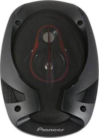 Автомобільні коаксіальні динаміки Pioneer TS-R6951S 6x9'' 400 Вт, 3-смугові, потужний звук, чорні, комплект 2 шт.
