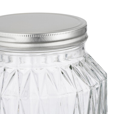 Relaxdays 5-Liter Beverage Dispenser with Diamond Pattern