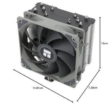 Thermalright Assassin King 120 SE ARGB: Кулер для CPU з 5 Heatpipes та PWM вентилятором, сумісний з AMD AM4/AM5 та Intel LGA 1700/1150/1151/1200