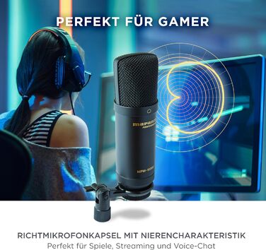 Marantz Professional MPM-1000U: USB мікрофон з великою мембраною та нирковою характеристикою для подкастів, студії та геймінгу