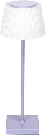 Світлодіодна настільна лампа Aigostar акумуляторна бездротова, димується сенсорно, 3 режими світла, водонепроникна IP54 для дому та саду - фіолетова