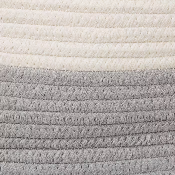 Relaxdays Cotton Storage Basket