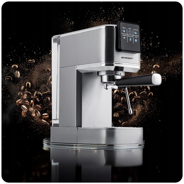 Ріжкова кавомашина Berdsen з капучинатором, 20 бар, сенсорне керування