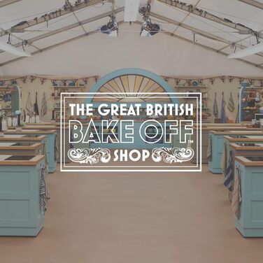 The Great British Bake Off Loaf Tin for Baking, 900g Capacity, for Bananas, White and Seeded Breads, Official GBBO Logo, Non-Stick Carbon Steel, Delicate Egg Blue, 23 x 13 x 7 cm