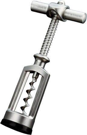Westmark Bottle Opener with Cork Remover, Monopol Edition, Steel/Zinc Die-Cast, Chianti, Satin Finish, 62553380
