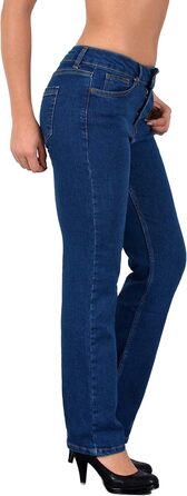 Джинси ESRA жіночі прямі з високою талією, стрейч, модель G200, розмір 34/J560