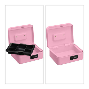 Relaxdays Combination Lock Cash Box