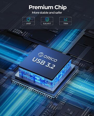 Зовнішній корпус для HDD/SSD ORICO 2.5