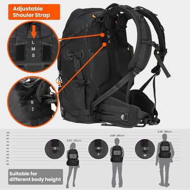 Фоторюкзак TARION Pro для DSLR, дронів та ноутбука 17.3