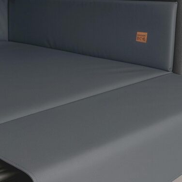 Килимок для собак у багажник Golden Dog, захист сидінь авто, штучна шкіра, сірий, 110 x 90 см