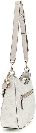 Сумка GUESS Noelle II Top Zip кросбоді (M, Біле лого) - оригінал