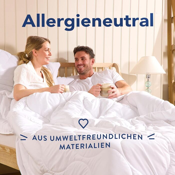 Ковдра John Cotton New Way 200x220: дихаюча, для алергіків, сертифікат Oeko-Test | Ковдра 200x220 см | Підходить для весни та осені